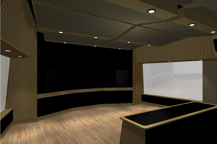 Swist Designs SUNY Fredonis Mason Hall Recording Studio